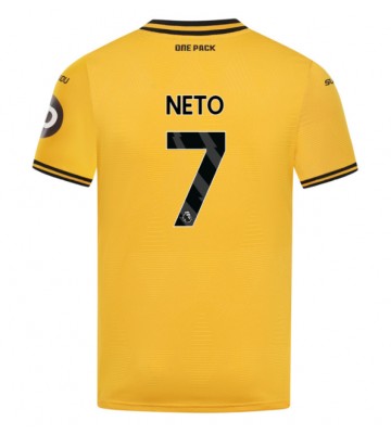 Wolves Pedro Neto #7 Hjemmebanetrøje 2024-25 Kort ærmer